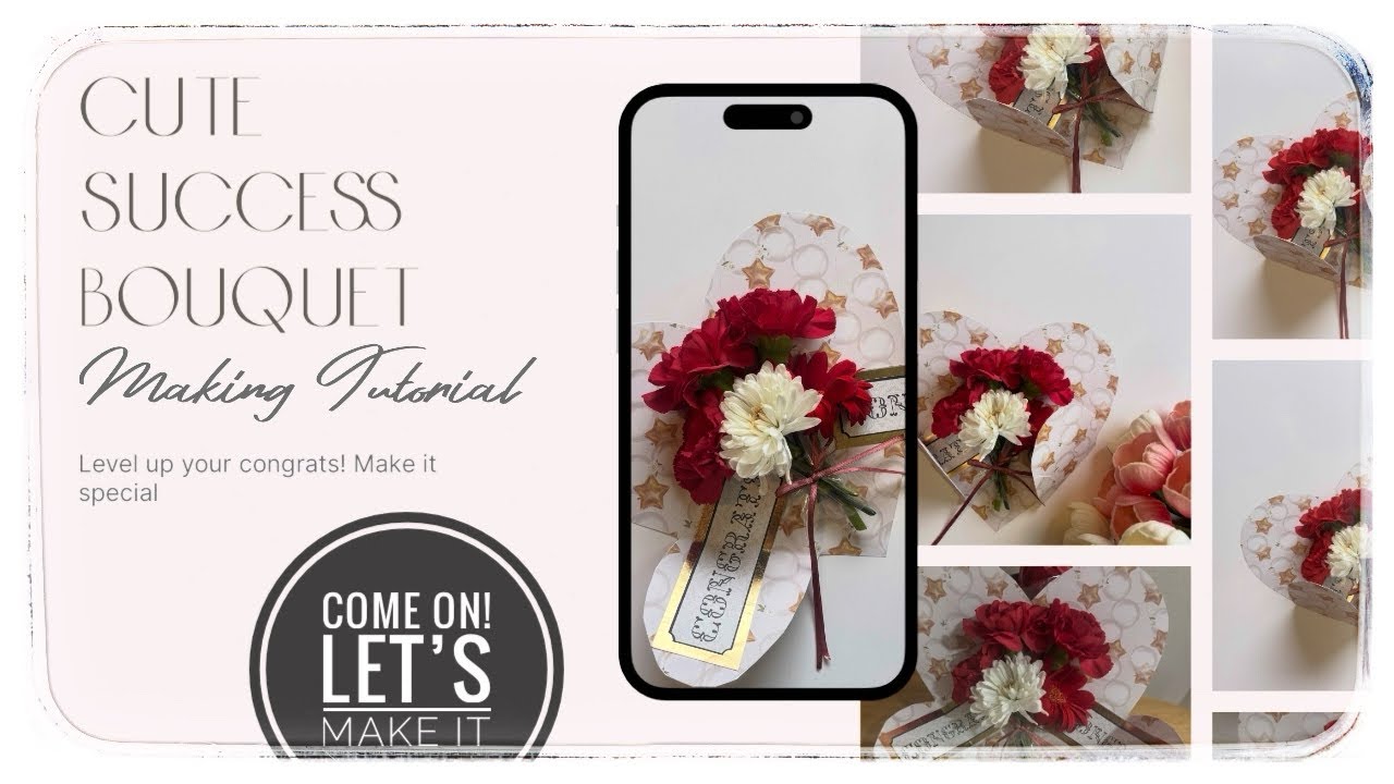  Level up your congrats🎉#bouquet#craft#special