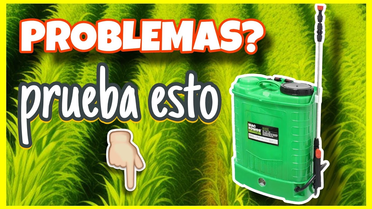 Solución Fallo Sulfatadora Eléctrica