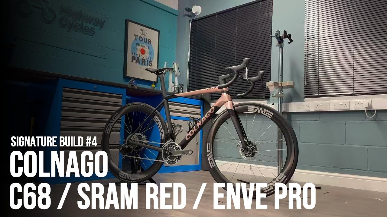 Highway Signature #4 - Colnago C68 Disc Rose Gold - Dream Build SRAM Red AXS Enve Pro