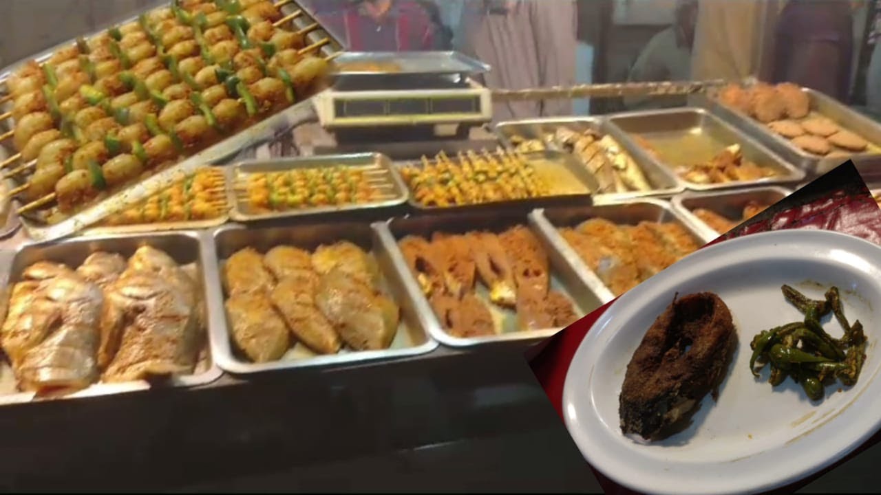 Bangladesh Masala Fish Fry with Green Chhli. Balochi Fried Fish. Fish Seekh Boti. Spicy Fish Kabab