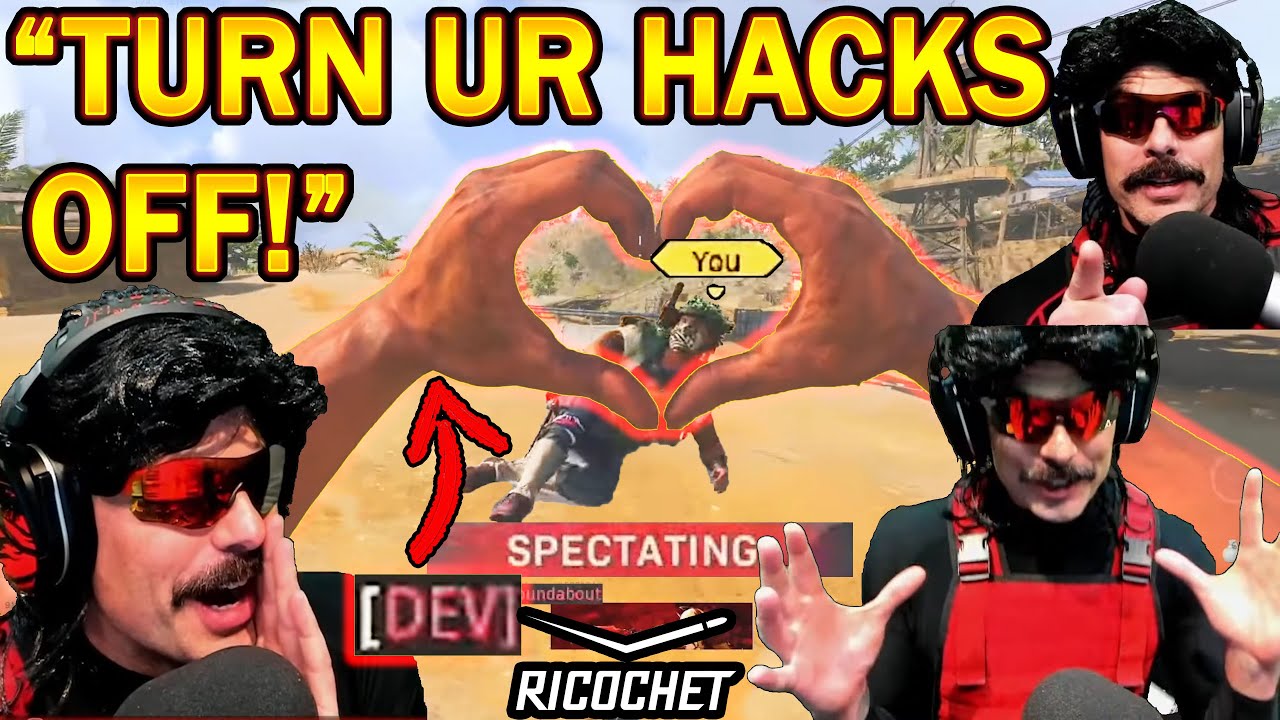 DrDisrespect Spectates & Confronts HACKER Disguised as a Developer in Warzone!