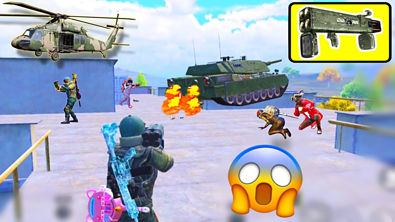 M202 vs Apartment Campers & Tanks+Chopper😱PAYLOAD 3.0 | PUBG MOBILE #72