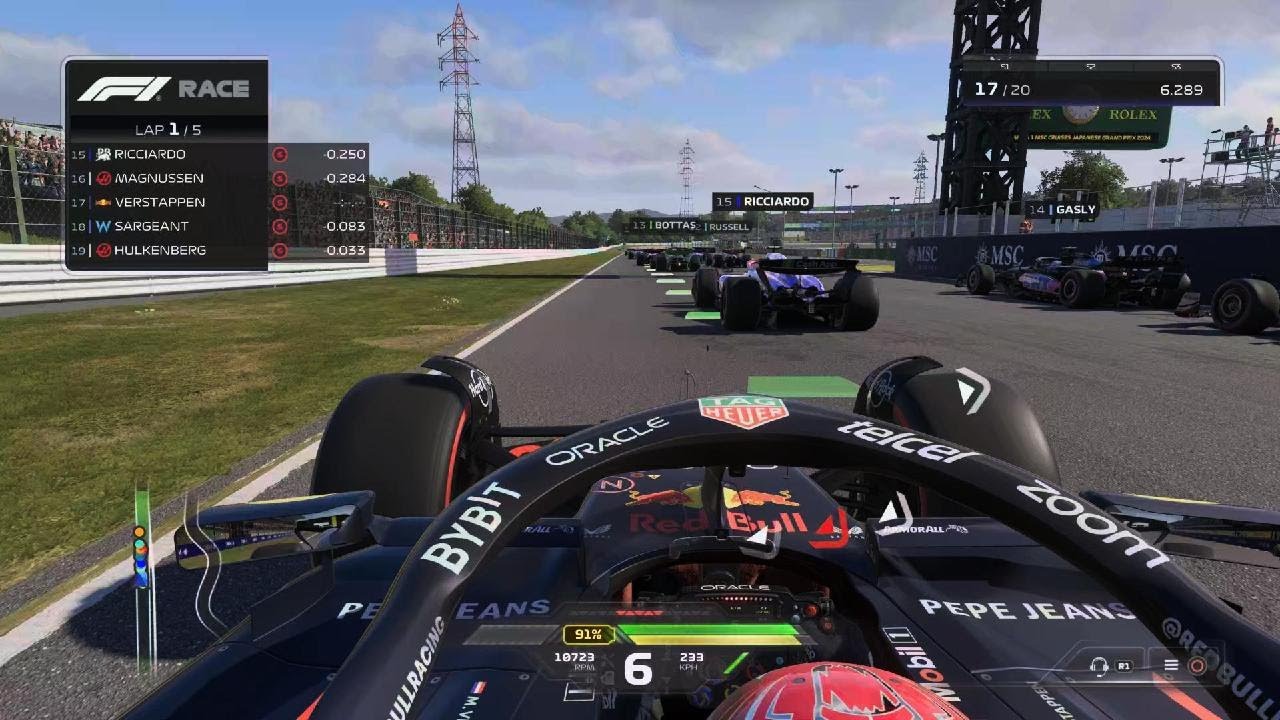 F1 24 Suzuka International Race Course PS5 4K 60FPS Gameplay
