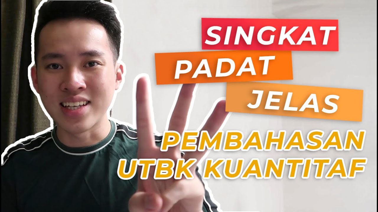 Pembahasan soal UTBK KUANTITATIF #3!! UTBK pasti BISA!