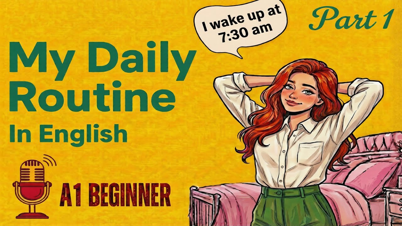 How to Talk About Your Daily Routine in English | English Podcast