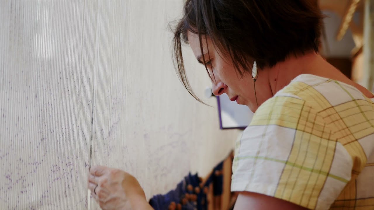 Tapisserie de haute lisse - À la découverte des métiers d'art du Mobilier national
