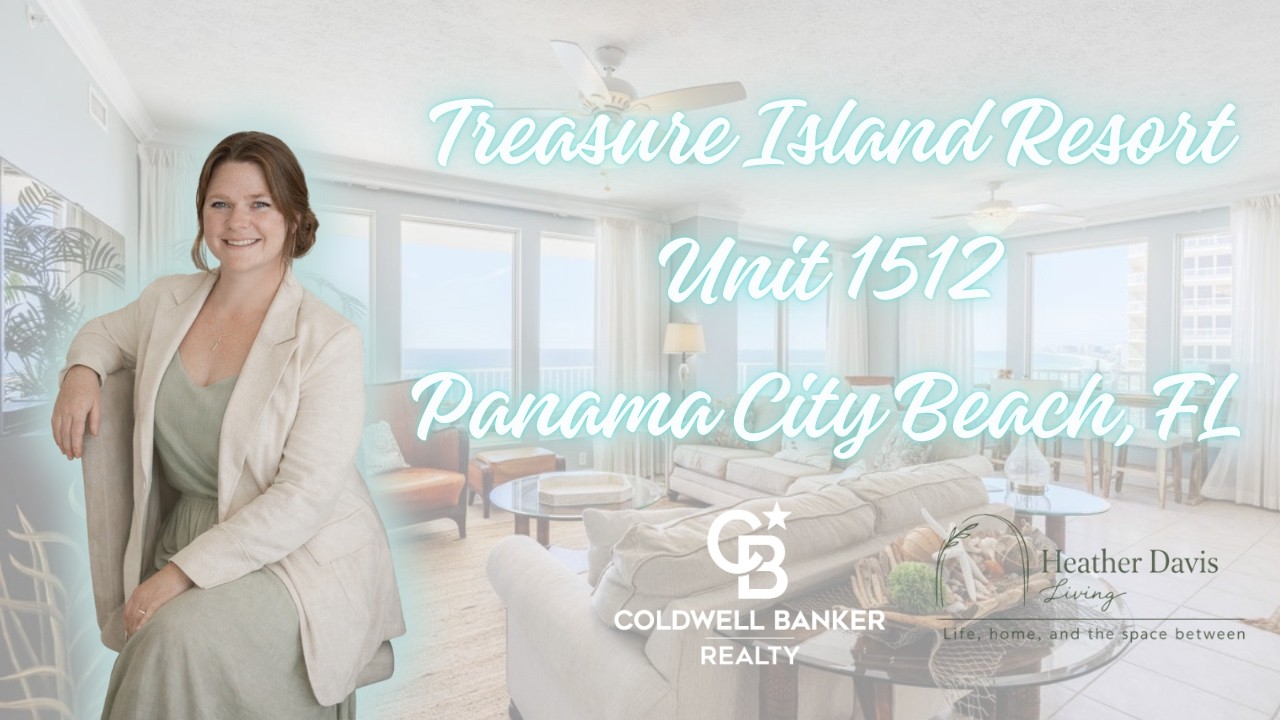 Gulf Front Condo Tour 🌴 Treasure Island Resort Unit 1512 | Panama City Beach FL