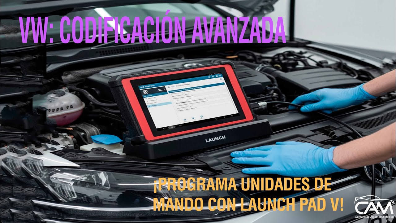 Codificaciones de Unidades de Mando VolksWagen con PAD V Launch