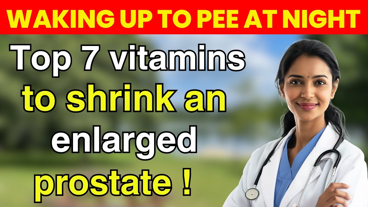 7 Essential Vitamins That Can Help Shrink an Enlarged Prostate Naturally | Senior Nutrition