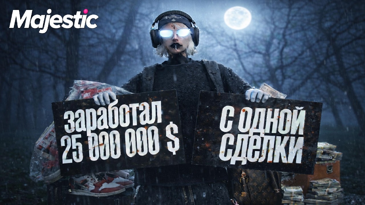 ЗАРАБОТАЛ 25 МИЛЛИОНОВ C ОДНОЙ СДЕЛКИ , ПУТЬ С 0 ДО 100КК #6 GTA5RP , MAJESTIC RP