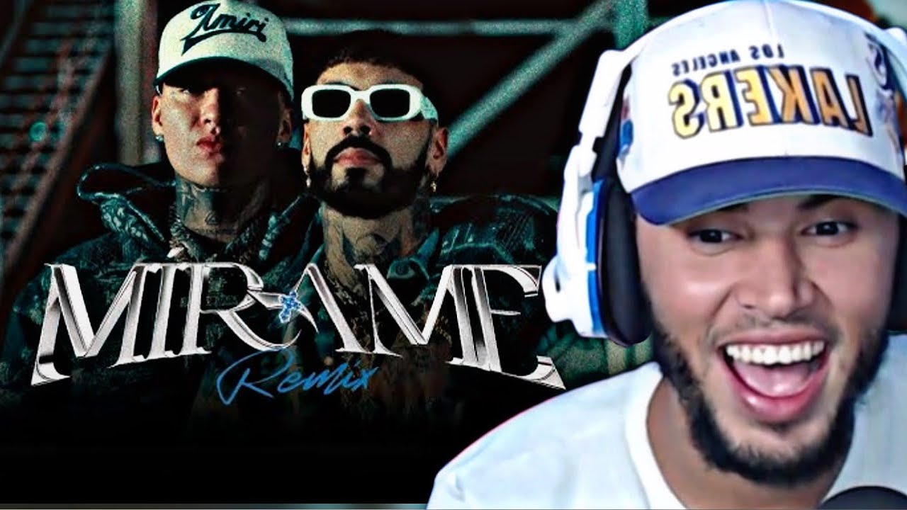 BLESSD ❌ ANUEL AA | MIRAME REMIX (REACCION)