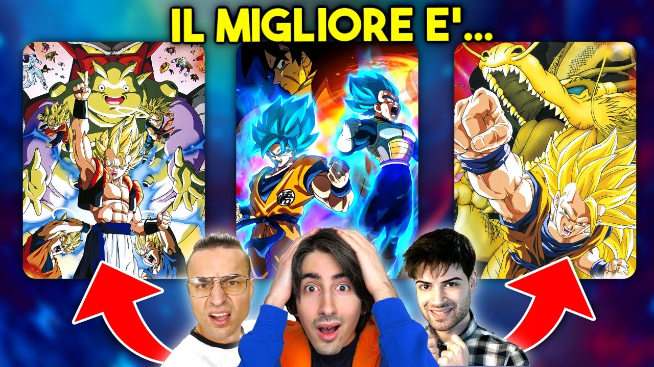 Votiamo il FILM MIGLIORE di TUTTO DBZ, SUPER e GT 😱 (finale sbagliato?) Uwufufu Dragon Ball