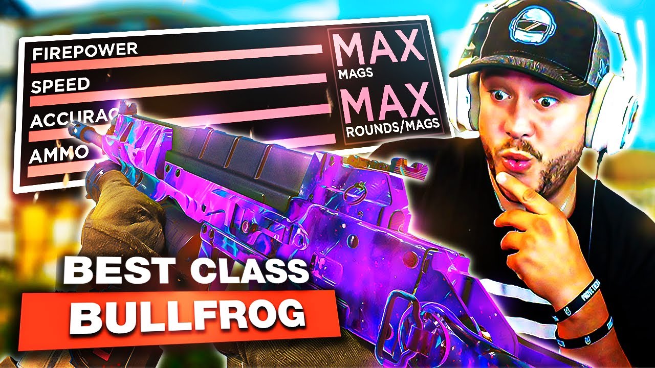 The BEST "BULLFROG" CLASS SETUP in BLACK OPS COLD WAR MULTIPLAYER (Overpowered Bullfrog Class Setup)