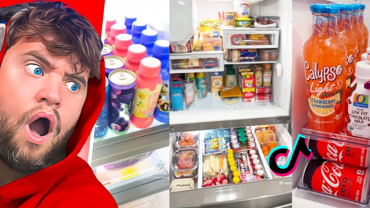 Fridge Restock & Organization Satisfying ASMR TikToks