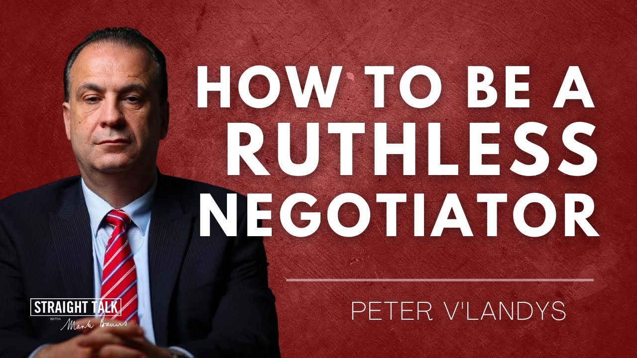 ARLC chairman Peter V’Landys: How to Tackle High-stakes Negotiation | Straight Talk with Mark Bouris