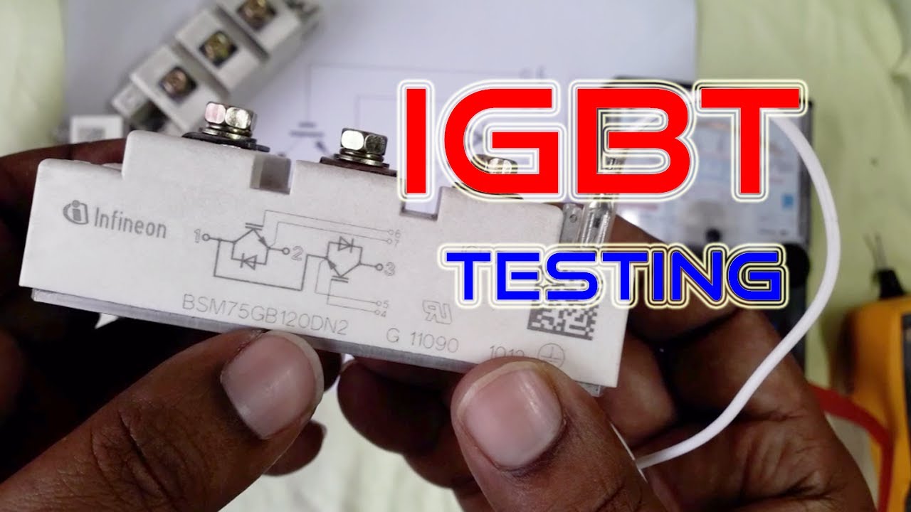 Проверка IGBT мультиметром | Как проверить IGBT | Что такое IGBT? | Блок-схема @FlowChart