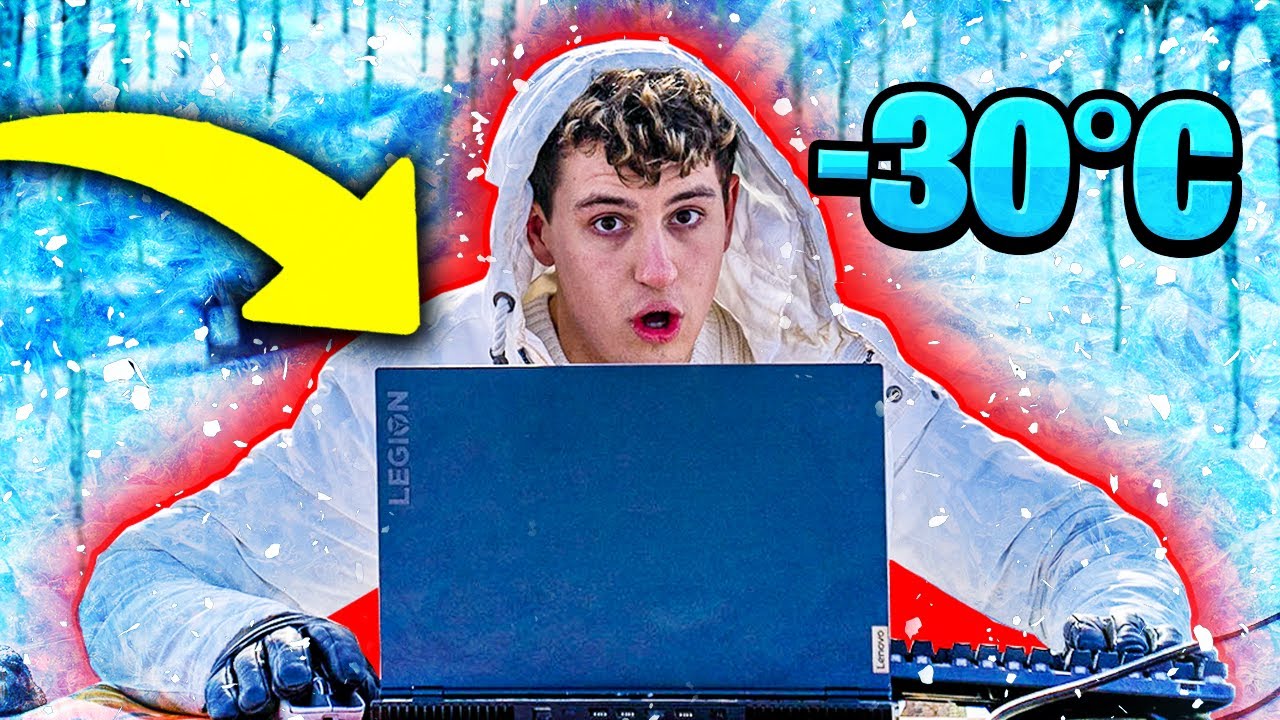 Zagraliśmy na ZAMARZNIĘTYM JEZIORZE w Fortnite