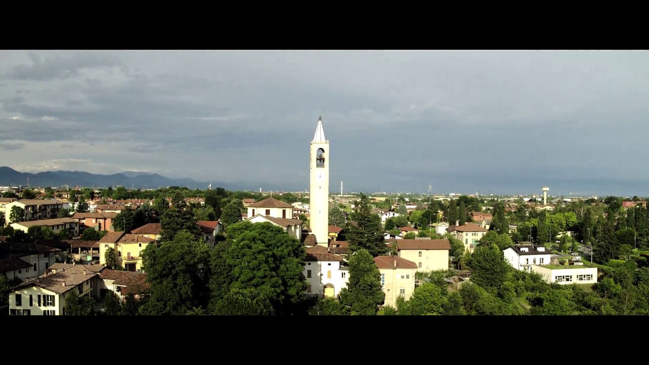 Drone 5k Video: Hydroelectric power plant Taccani, Trezzo sull'Adda, Italy