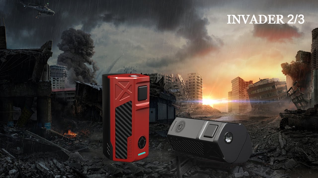 Обзор Tesla Invader 2/3, мощный боксмод с ярким дизайном (teslacigs.com)
