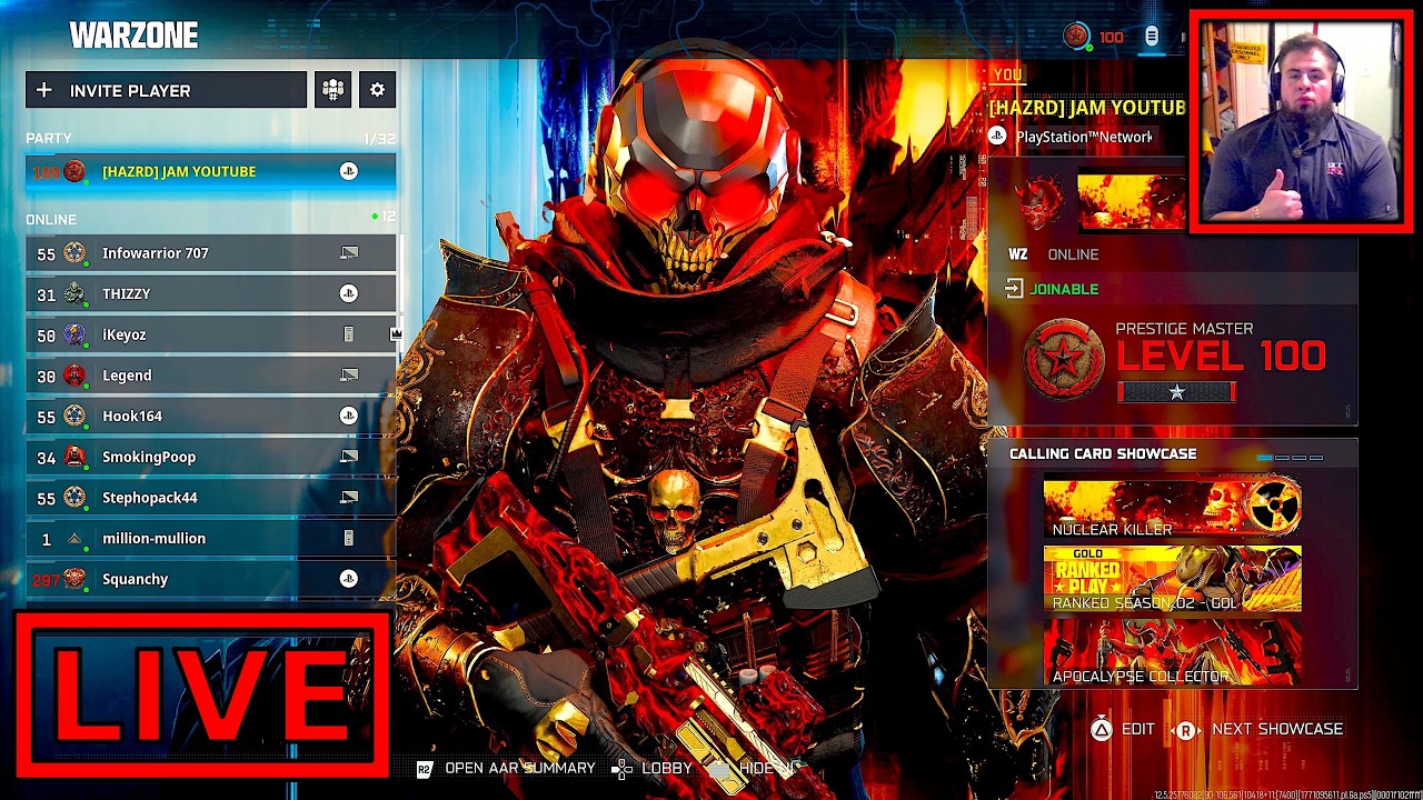 TOP 1% *BO7/WZ* PLAYER: *APOCALYPSE CAMO!* // *PRESTIGE MASTER* LEVEL 100+ (BLACK OPS 7/WARZONE)