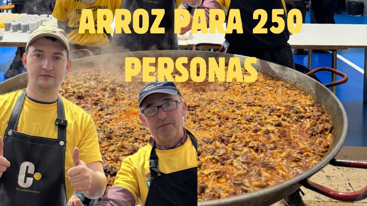 Hoy visitamos UN PUEBLO DE SALAMANCA “VILLA DE VALDELOSA” para PREPARAR ARROZ PARA 250 personas
