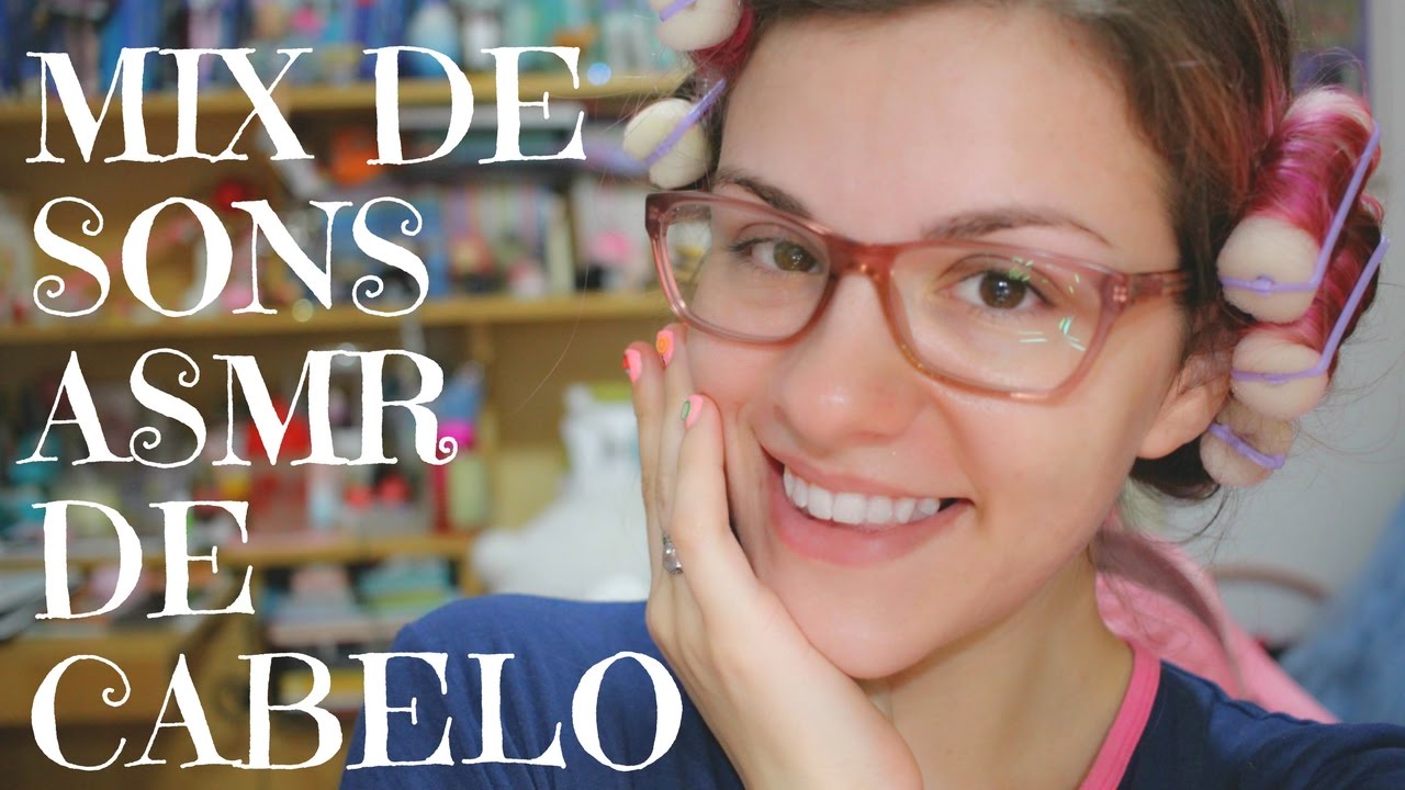 ASMR 💤 Um Mix de Triggers de Cabelo Antes de Dormir 💇💆 Penteando e Mais | SoftSpokenFox~MariSantarem