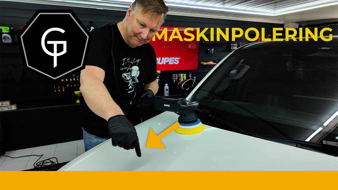 Hvordan polere bilen selv med maskin – steg for steg guide for nybegynnere