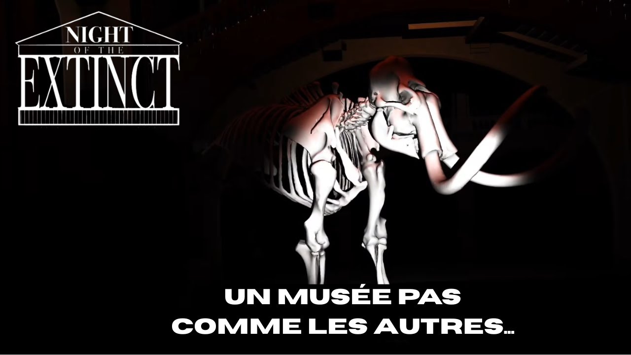 FAIRE UN VLOG DANS UN MUSÉE? | Night of the Extinct