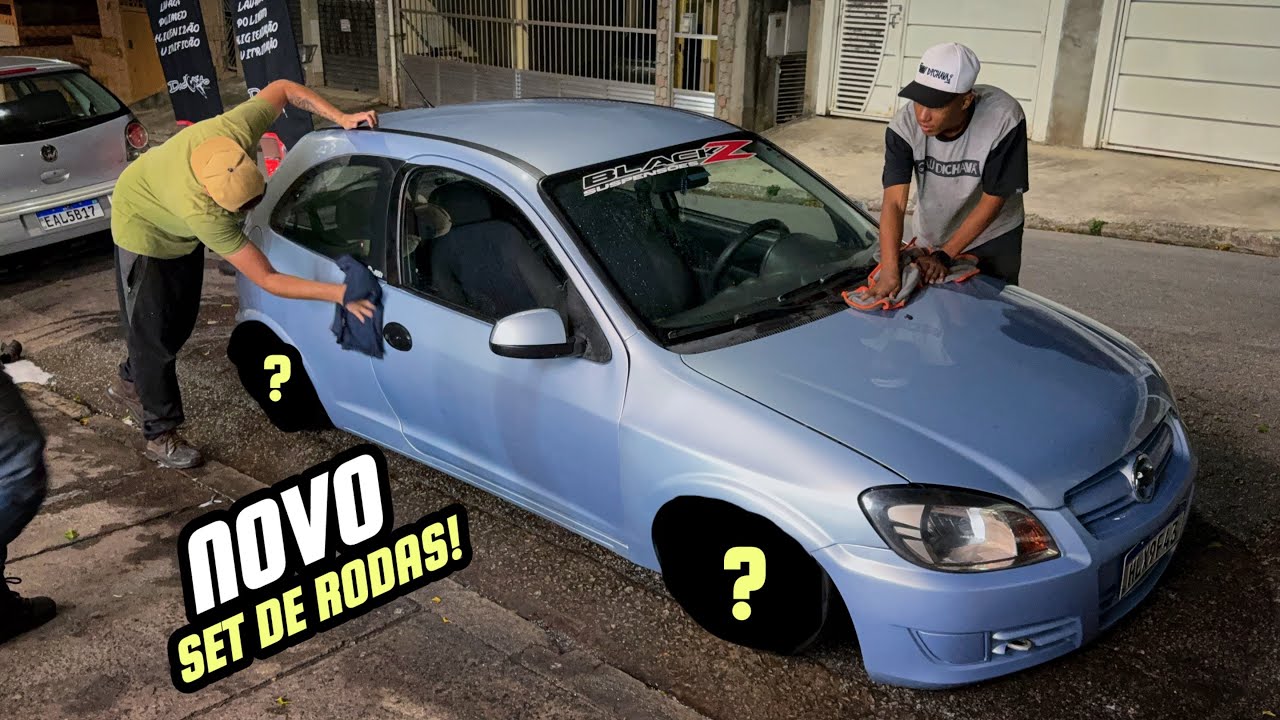 NOVO SET DE RODAS, E UM AJUSTE PRA LÁ DE MALUCO!!! 
