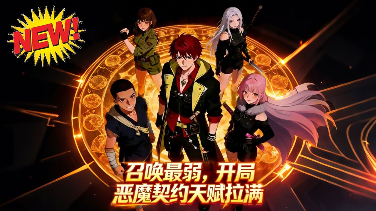 ⚡【新番速递】《召唤最弱，开局恶魔契约天赋拉满》废土危机四伏，黑蟒重生觉醒沙包系统，凭挨打变强，救下机械少女艾达，建生态庇护所，守护弱小、打破压迫！#末世 #系统 #逆袭 #爱看动漫