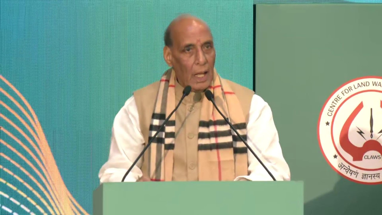 Speaking at the Chanakya Defence Dialogue' in New Delhi
