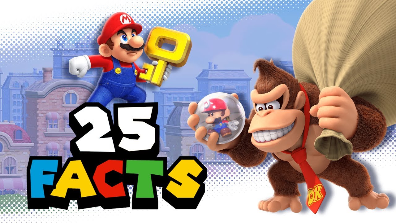 25 Facts about Mario vs. Donkey Kong for Nintendo Switch