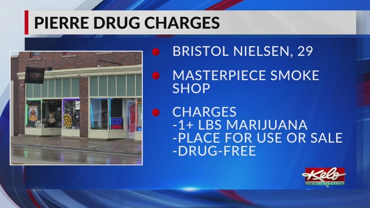 Pierre smoke shop owner facing drug charges