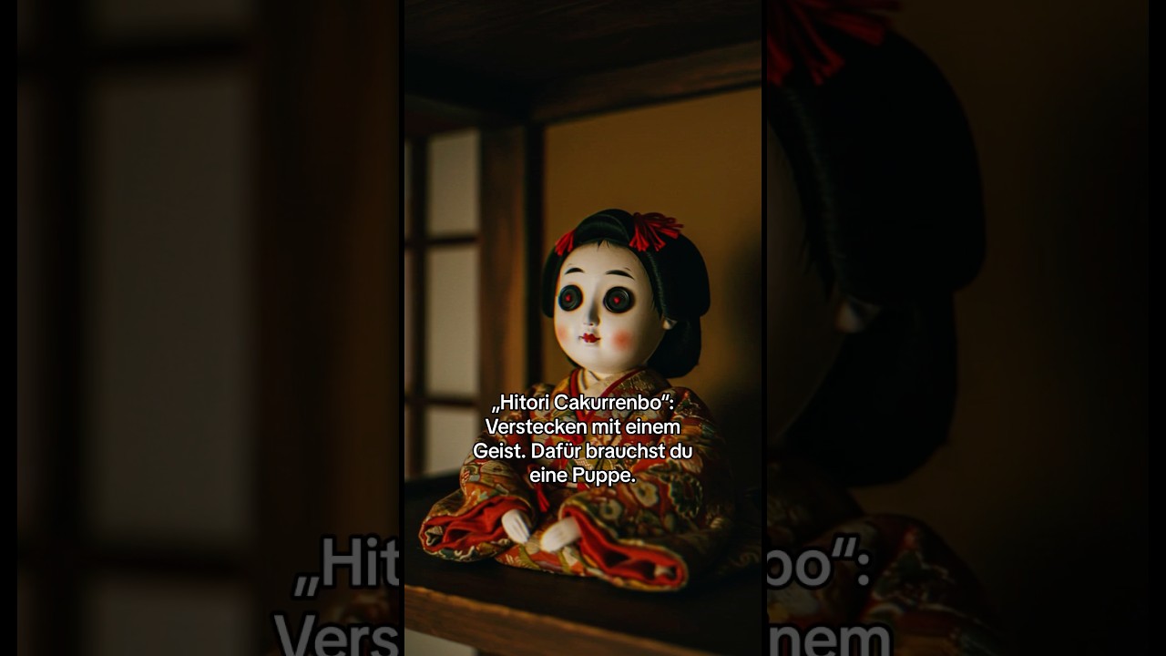 Verstecken spielen mit einem Geist (japanische Legende) #urbanlegends #deutsch #japan #supernatural