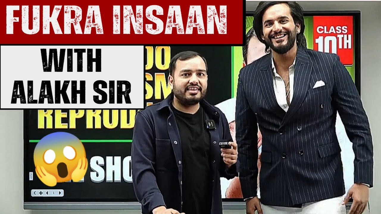 Fukra Insaan meets Alakh Sir Live| Biggest Collab of the 2026 | Ft. Fukra Insaan 