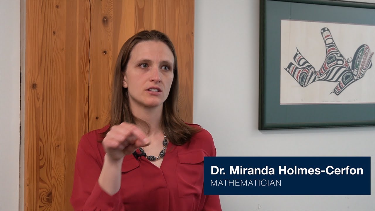 Dr. Miranda Holmes-Cerfon, mathematician