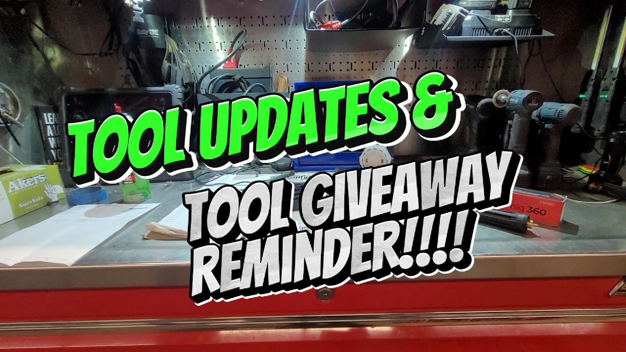 Tool Update, flex mig 360, and Tool Giveaway Reminder!!!!