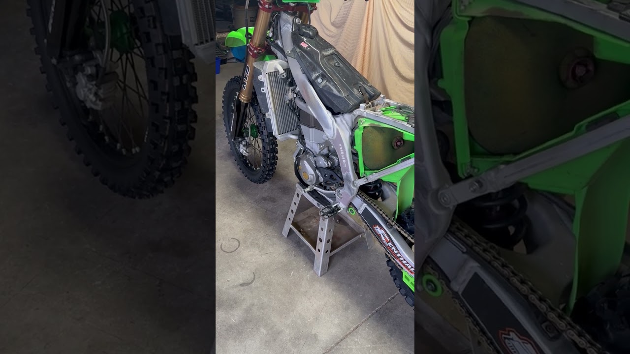 2022 KX 450 SR FUEL PUMP FIX video 1