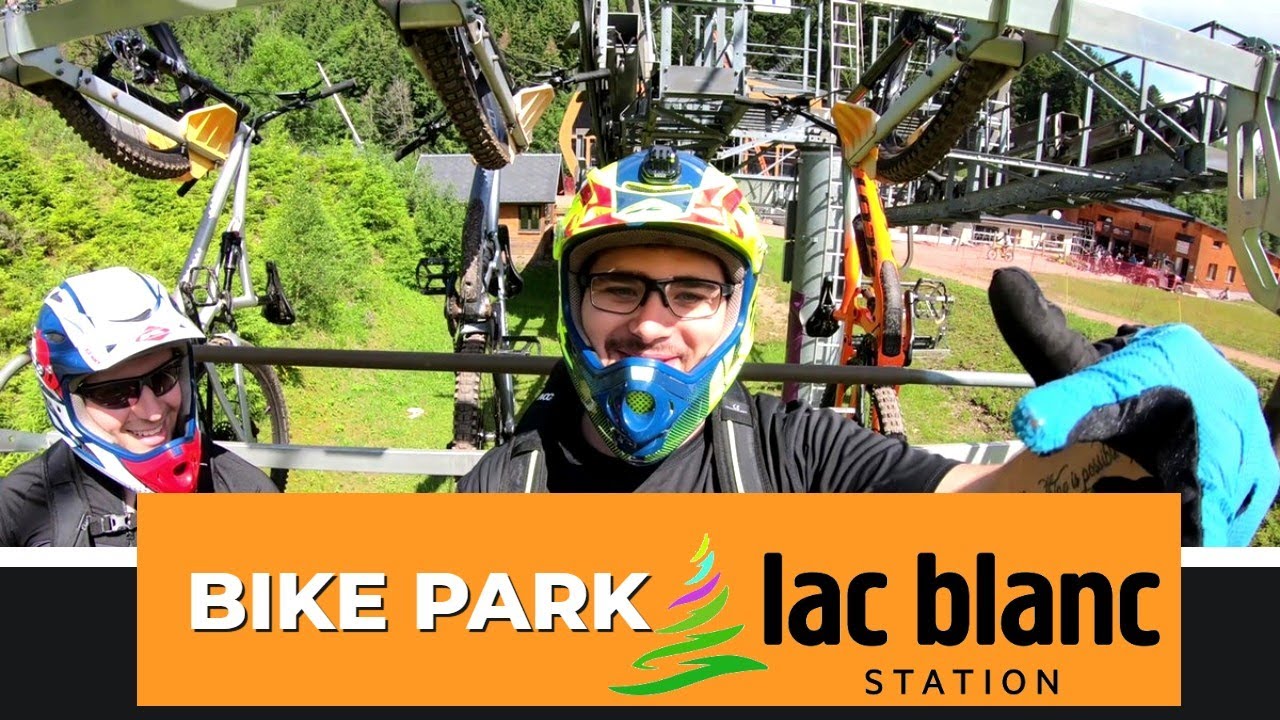 ONT DÉBUTE EN BIKE PARK//LAC BLANC