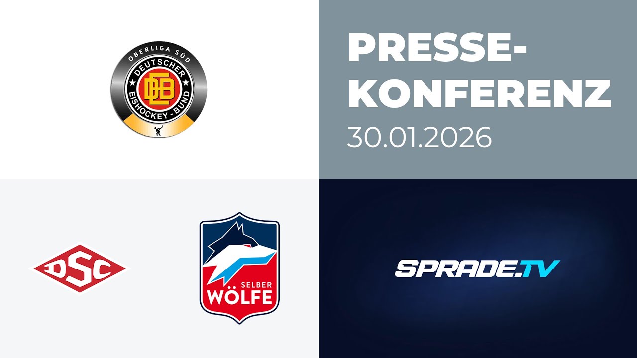 30.01.2026 - Pressekonferenz - Deggendorfer SC vs. Selber Wölfe