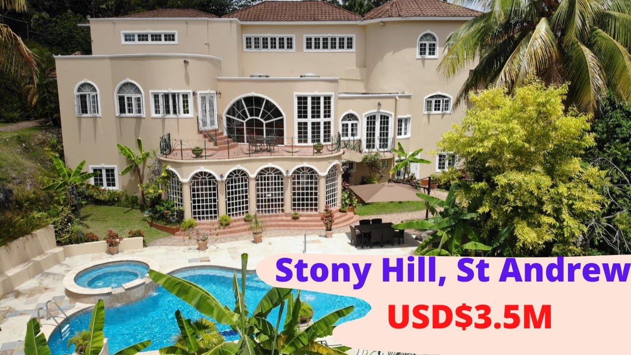 THIS IS A MUST SEE!!! Extravagant Private Home in the upscale community of Stony Hill St Andrew.