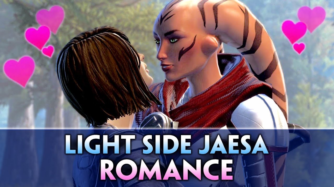 LIGHT SIDE Jaesa Romance [Female Sith Warrior] + Rejection Choice - SWTOR, Jedi Under Siege