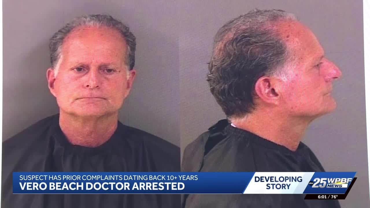 Vero Beach doctor accused of inappropriately touching victim at clinic