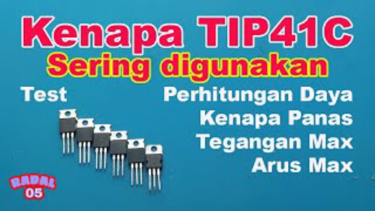 Почему часто используется транзистор TIP41C┃Как измерить TIP41