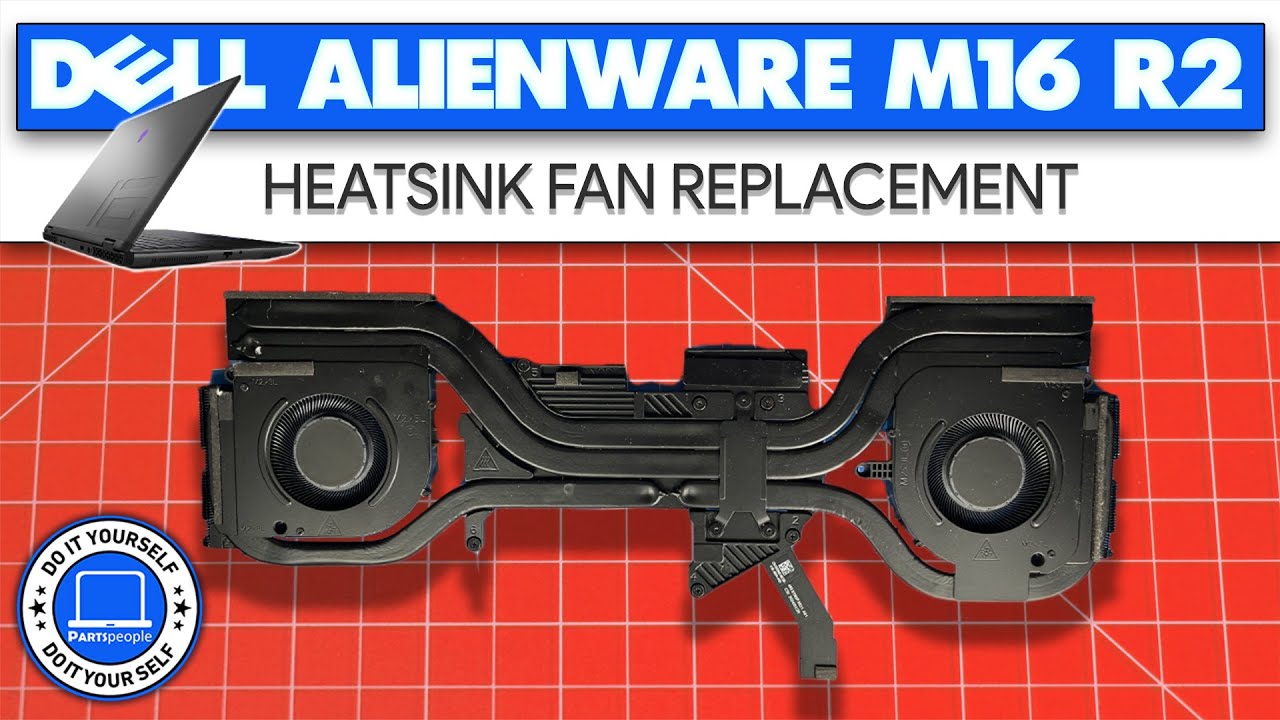 How To Replace Your Heatsink Fan Assembly | Dell Alienware m16 R2