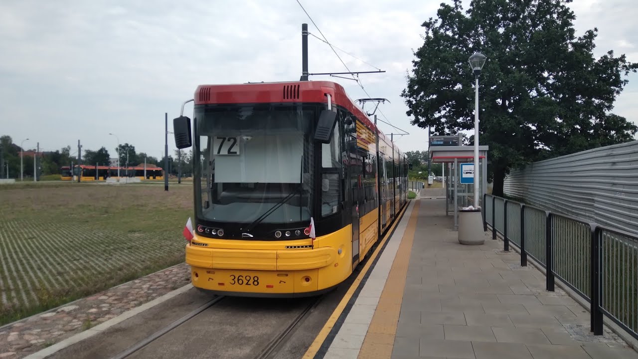 Pesa 128N Duo #3628 (Tramwaje Warszawskie) [72]