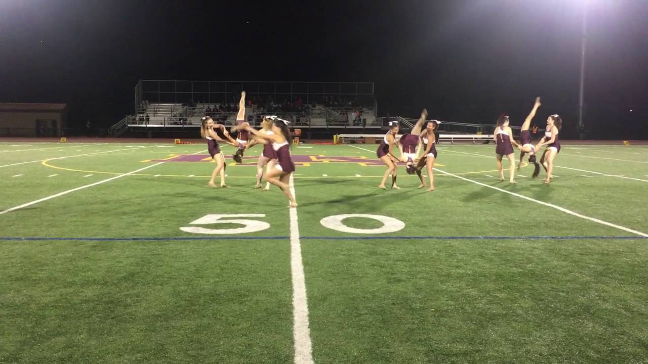 Menlo-Atherton Varsity Dance Team Halftime Performance (MA vs. Terra Nova)