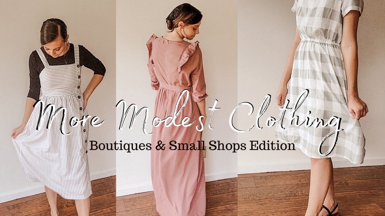 Modest Clothing Haul! Small Shops & Boutiques!