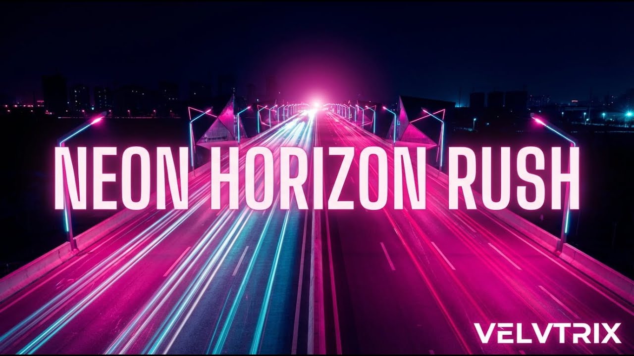 Neon Horizon Rush 🌌 – Velvtrix | Cyberpunk • Synthwave • Neon EDM