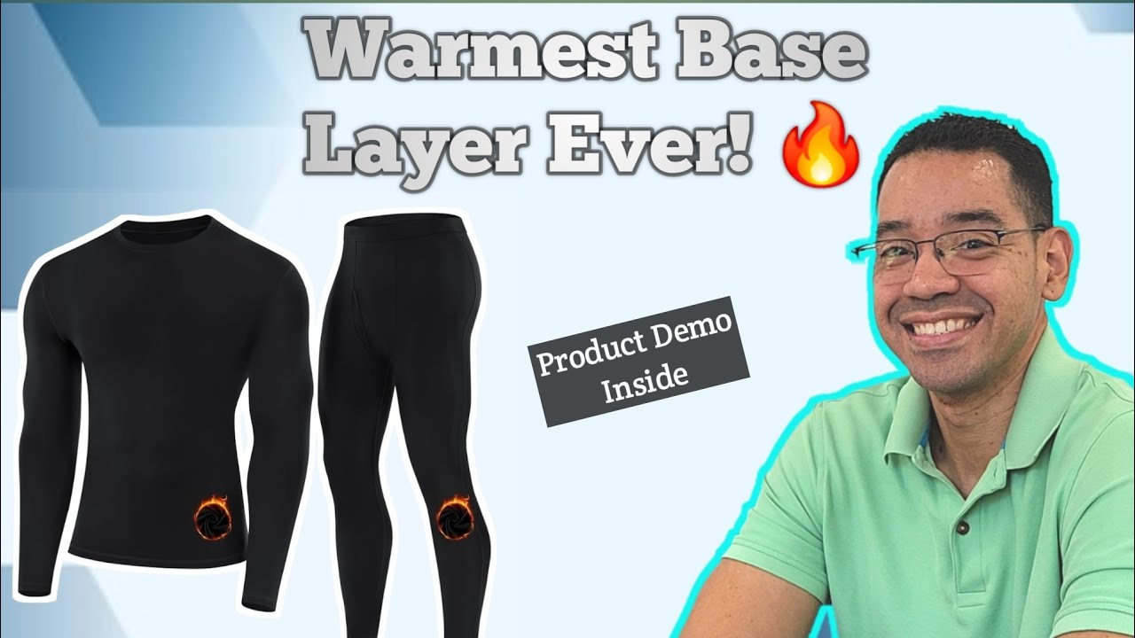 Warm, Tough & Ready for Winter! 🏔️ Runhit Thermal Underwear Set Review